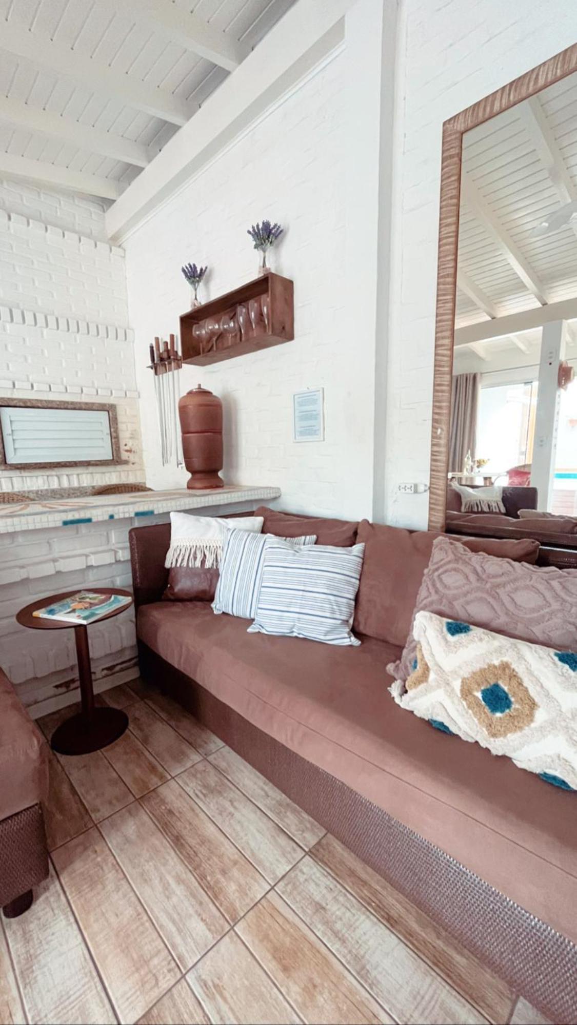 Casa com piscina e acesso a pé à Praia do Santinho Florianópolis Exterior foto